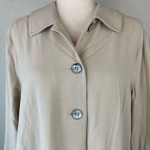 NWOT Appleseed’s Button Down Jacket Size XL - Picture 2 of 9